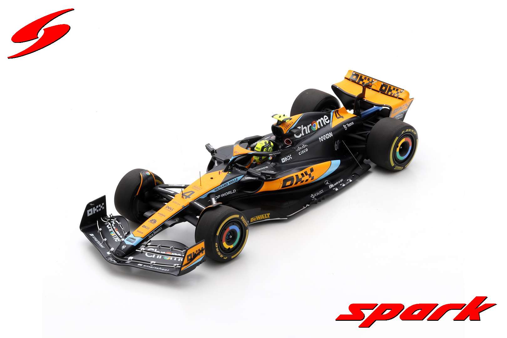 【返品?交換対象商品】 #4 MCL60 F1 McLaren Lando 2023 GP Australian 6th Norris レーシングカー