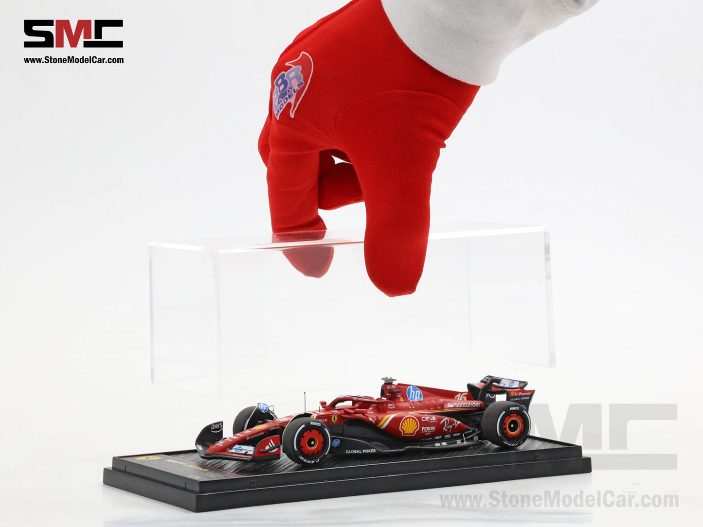 Ferrari F1 SF-24 #16 Charles Leclerc Winner US GP Austin 2024 BBR 1:43 BBRC312A