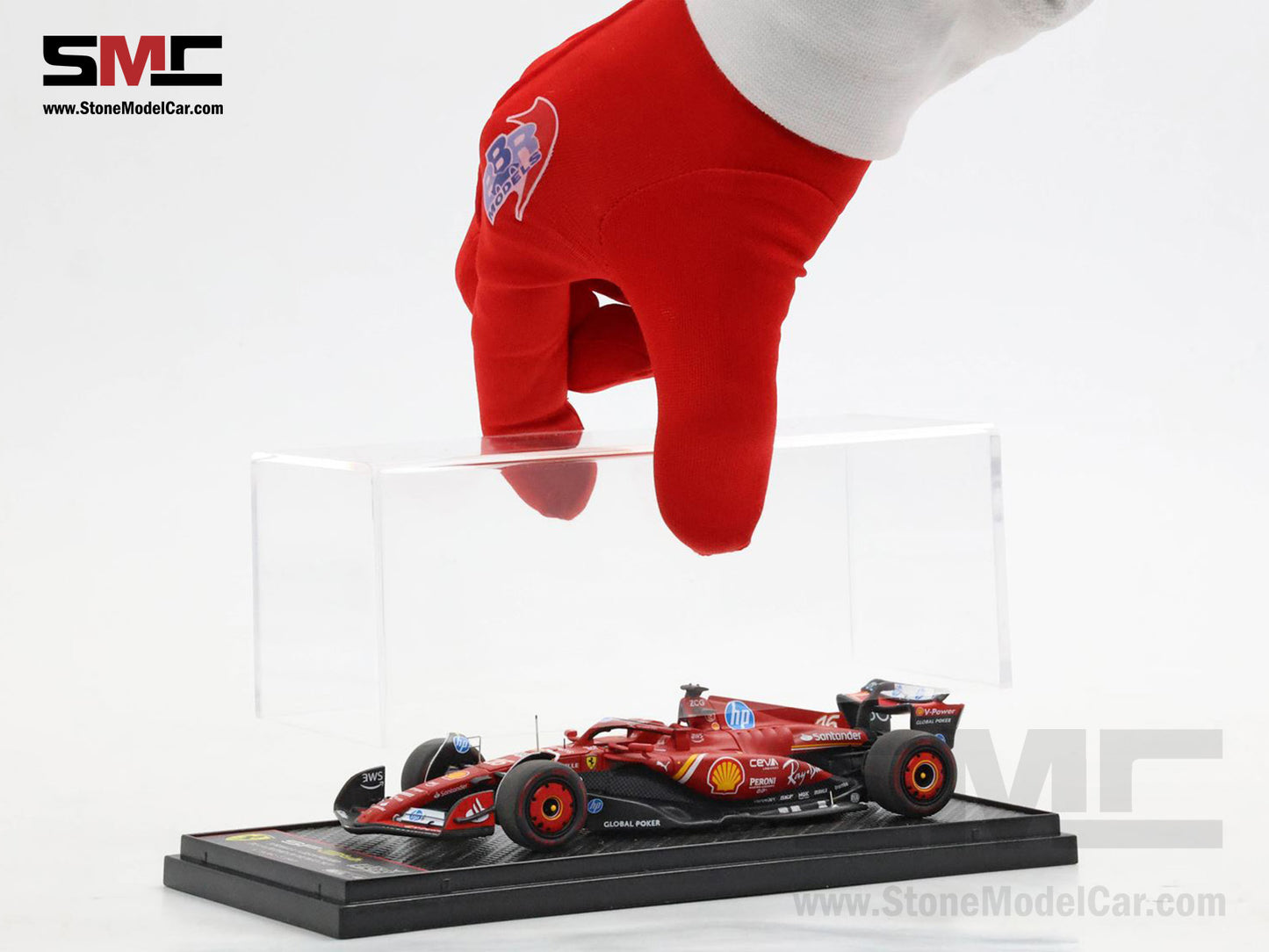 Ferrari F1 SF-24 #16 Charles Leclerc Mexico GP 3rd Place 2024 BBR 1:43 BBRC313A