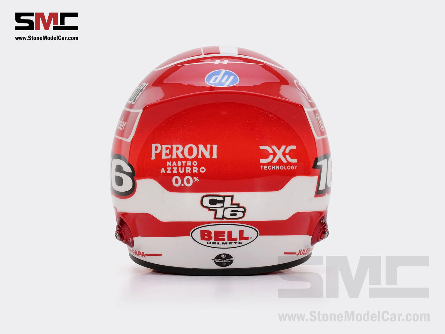 Ferrari F1 SF-25 #16 Charles Leclerc Season 2025 BELL 1:2 Miniature Helmet