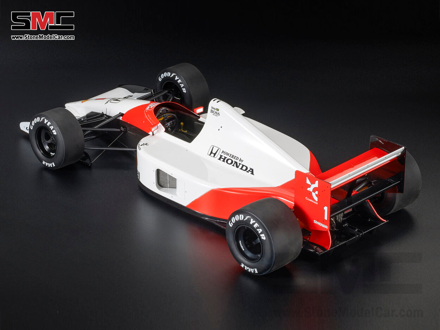 Mclaren F1 MP4/6 #1 Ayrton Senna Brazil GP 1991 World Champion 1:12 GP REPLICAS Plus Decal