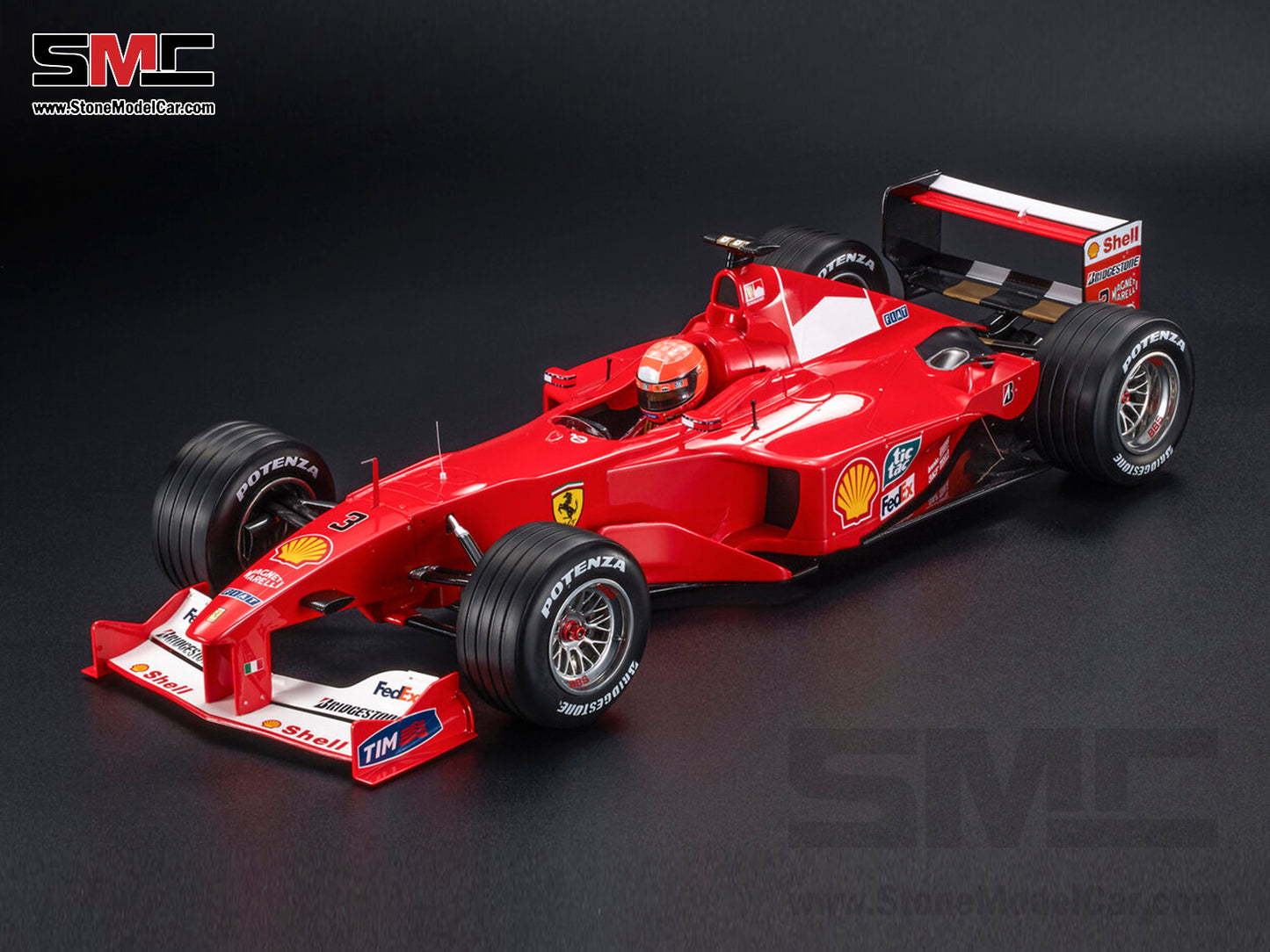 Ferrari F1 F1-2000 #3 Michael Schumacher Italy GP 2000 World Champion 1:12 GP REPLICAS GP1227AWD