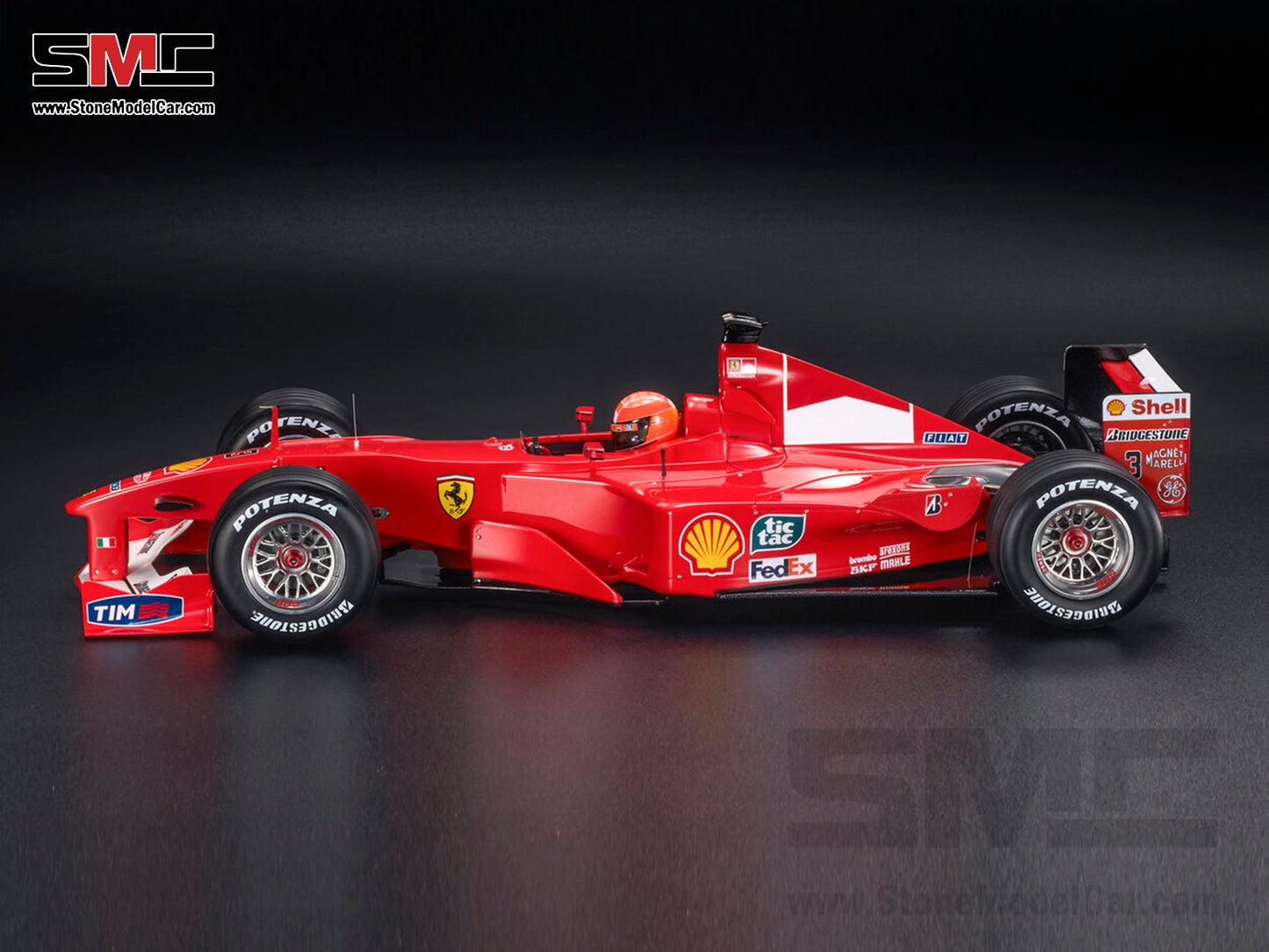 Ferrari F1 F1-2000 #3 Michael Schumacher Italy GP 2000 World Champion 1:12 GP REPLICAS GP1227AWD