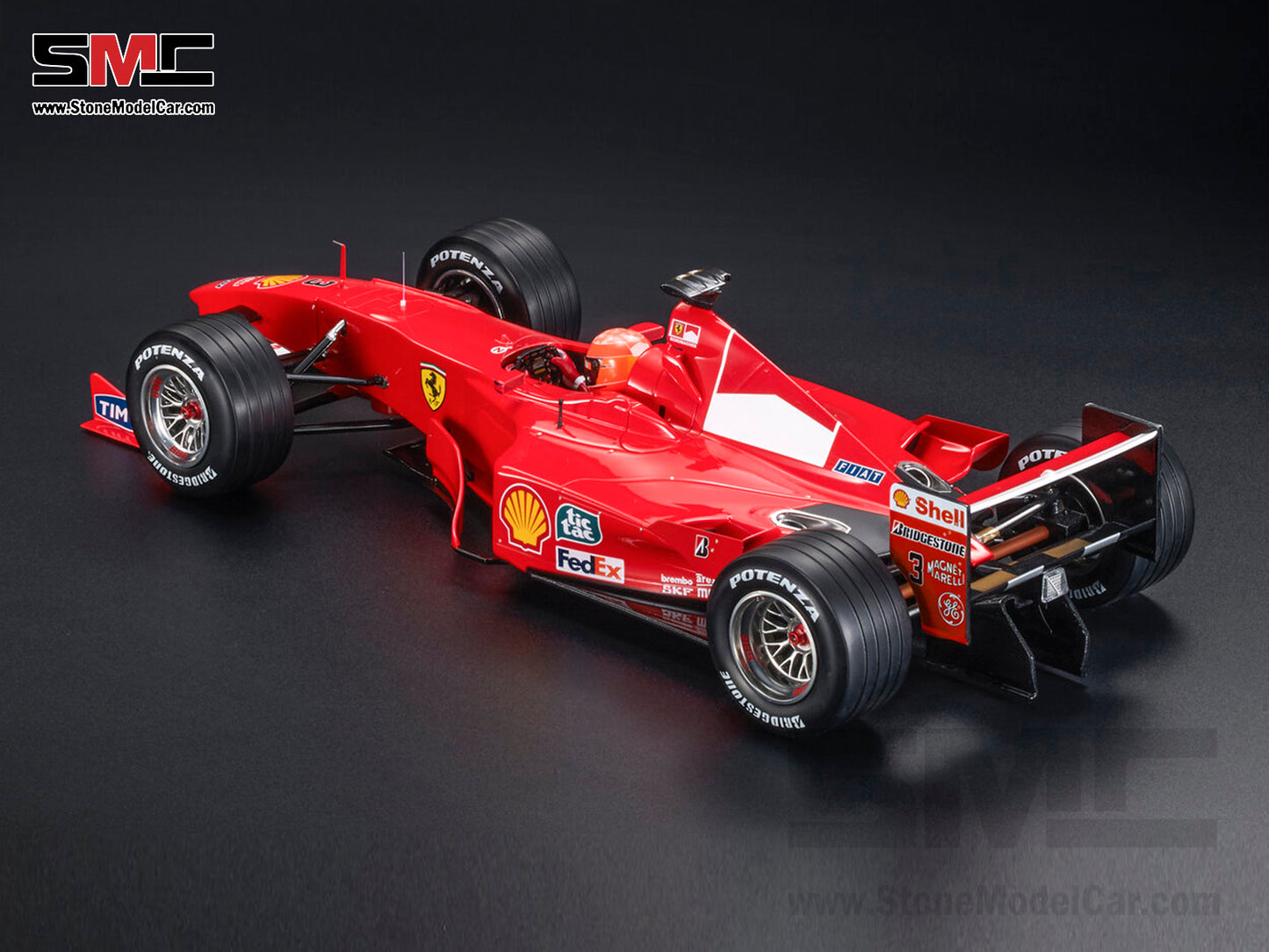 Ferrari F1 F1-2000 #3 Michael Schumacher Italy GP 2000 World Champion 1:12 GP REPLICAS GP1227AWD