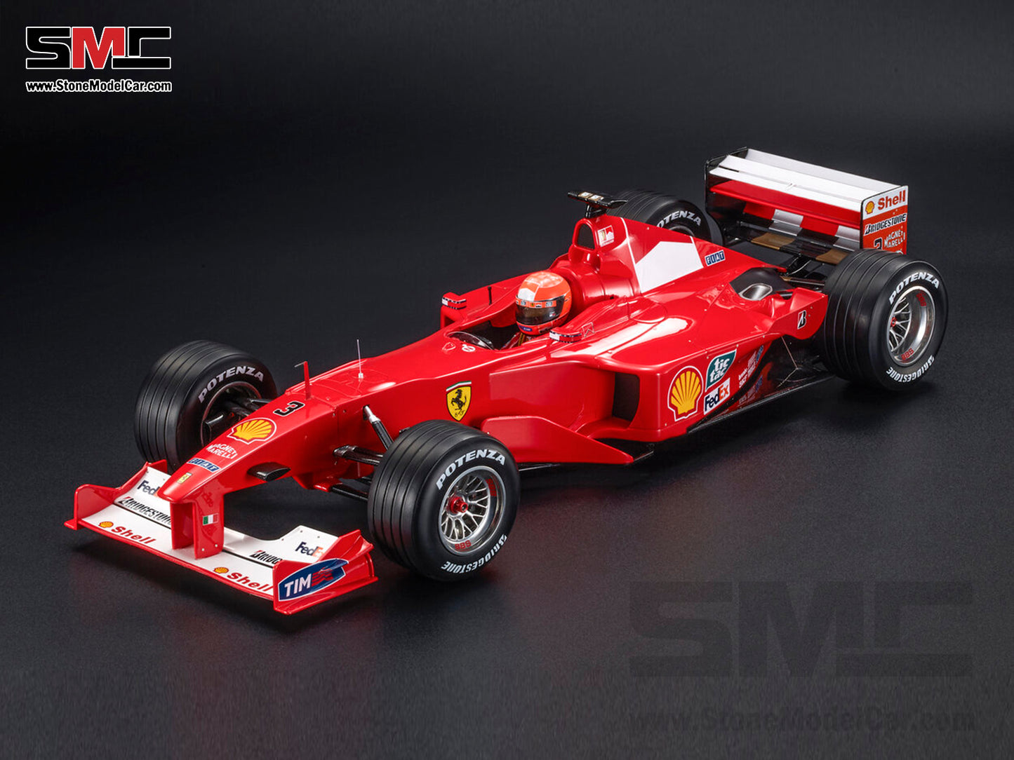 Ferrari F1 F1-2000 #3 Michael Schumacher Japan GP 2000 World Champion 1:12 GP REPLICAS GP1227CWD