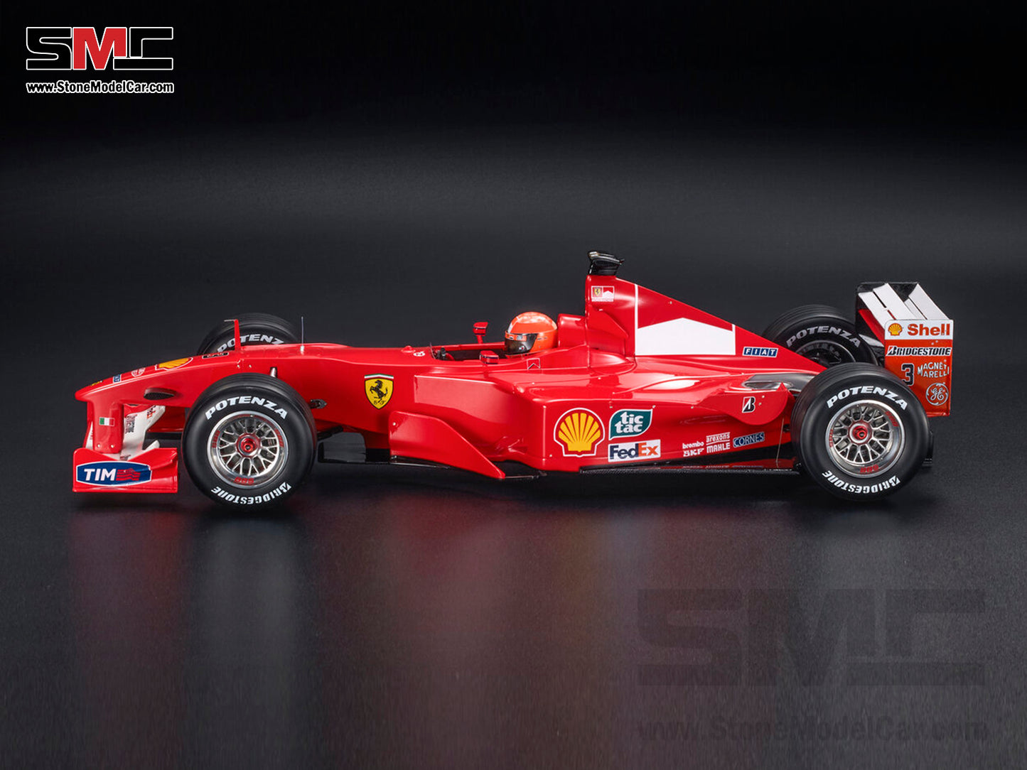 Ferrari F1 F1-2000 #3 Michael Schumacher Japan GP 2000 World Champion 1:12 GP REPLICAS GP1227CWD