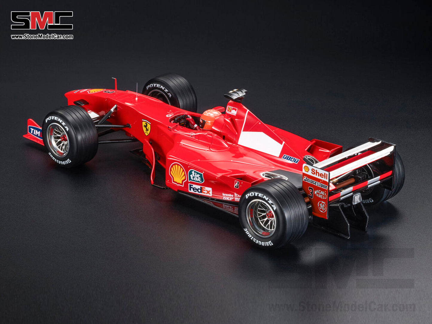 Ferrari F1 F1-2000 #3 Michael Schumacher Japan GP 2000 World Champion 1:12 GP REPLICAS GP1227CWD