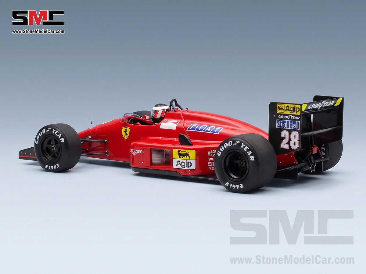 Ferrari F1 87 #28 Gerhard Berger Japan GP Winner 1987 1:18 GP REPLICAS GP184CWDD with Driver and Decal