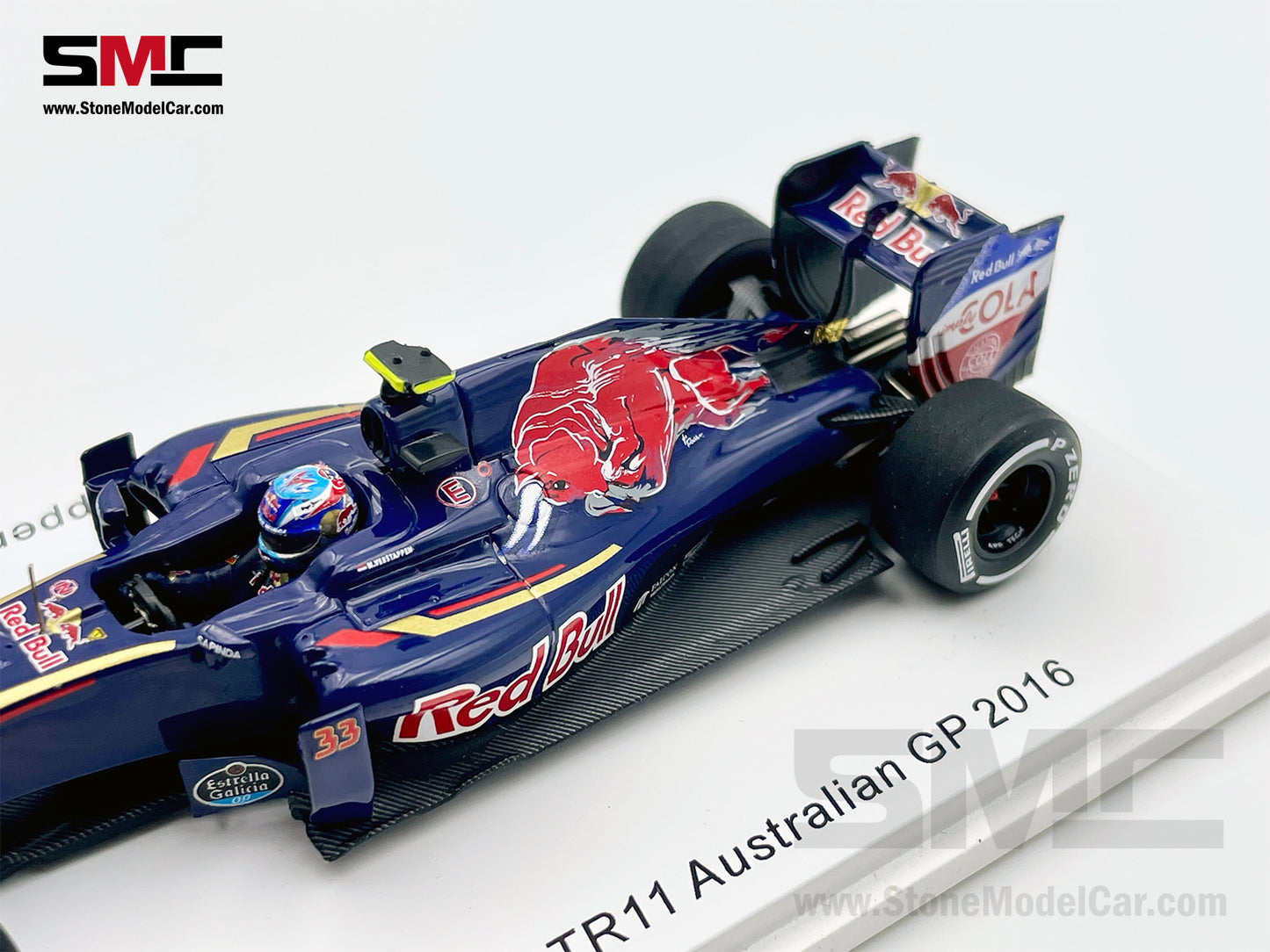 1:43 Spark Toro Rosso F1 STR11 #33 Max Verstappen Austrlia GP 10th 2016 1st Race