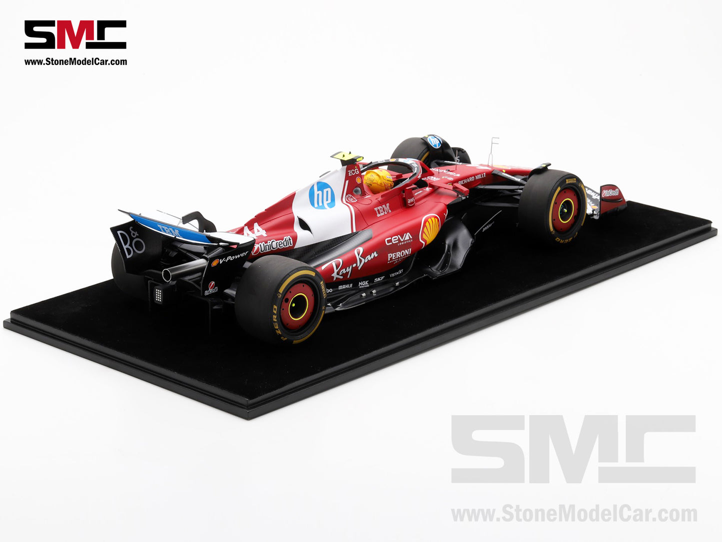 Ferrari F1 SF-25 #44 Lewis Hamilton Chinese GP Sprint Winner 2025 1:12 Looksmart LS1215