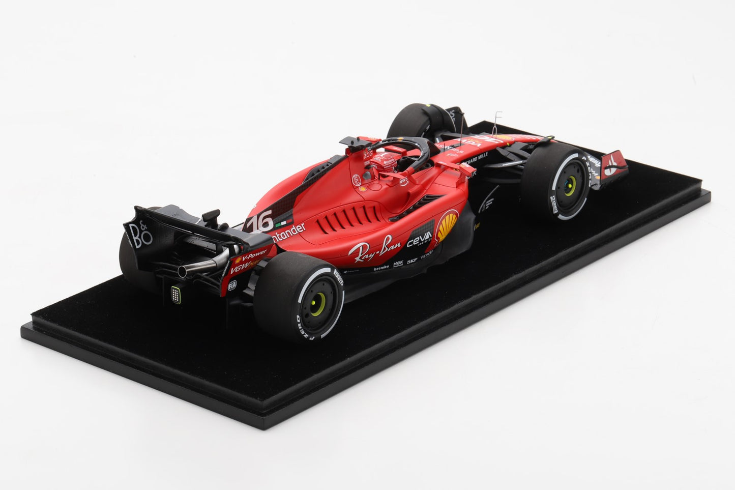 Ferrari F1 SF-23 #16 Charles Leclerc 3rd Azerbaijan GP 2023 LookSmart 1:18