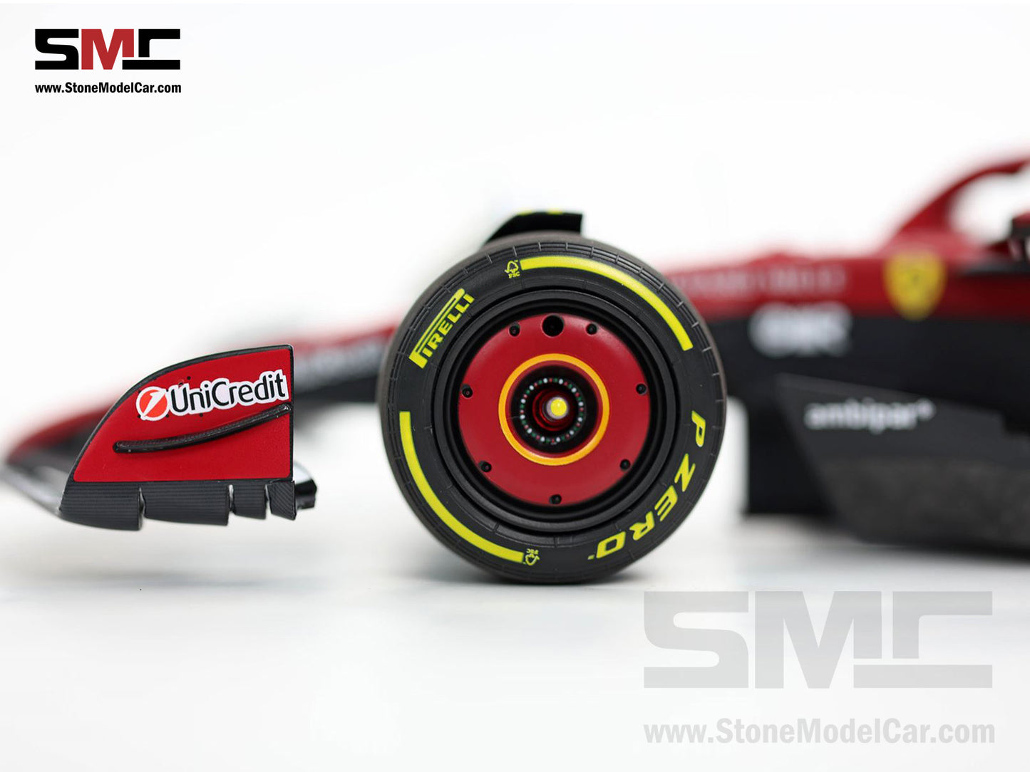 Ferrari F1 SF-25 #44 Lewis Hamilton Chinese GP Sprint Winner 2025 BBR 1:18 with Leather Base