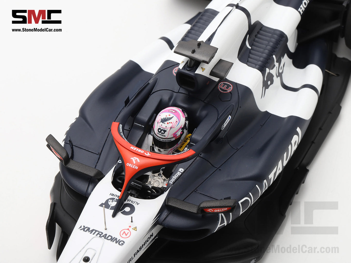 Alpha Tauri F1 AT04 #40 Liam Lawson 9th Singapore GP 2023 1st Career Point Spark 1:18 18S958