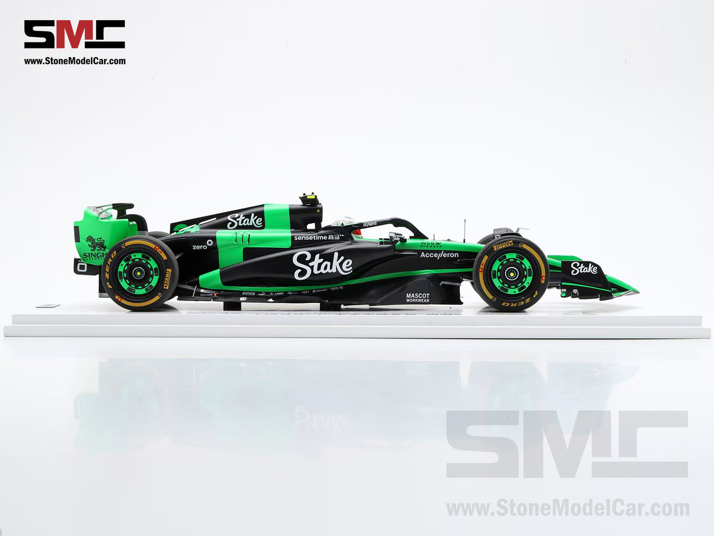 Stake F1 KICK Sauber C44 #24 Zhou Guanyu Chinese GP Home Race 2024 Spark 1:18 Special