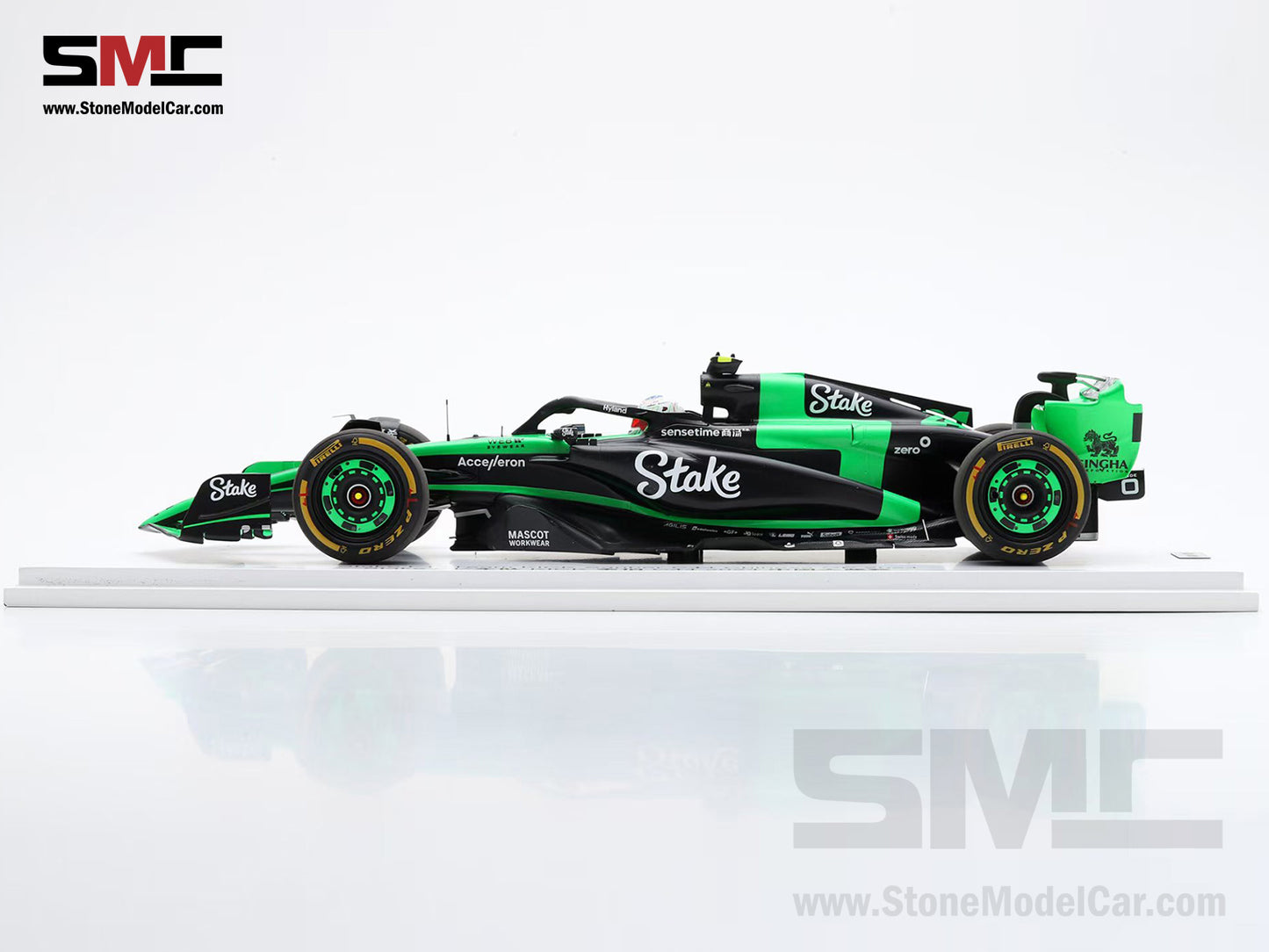 Stake F1 KICK Sauber C44 #24 Zhou Guanyu Chinese GP Home Race 2024 Spark 1:18 Special