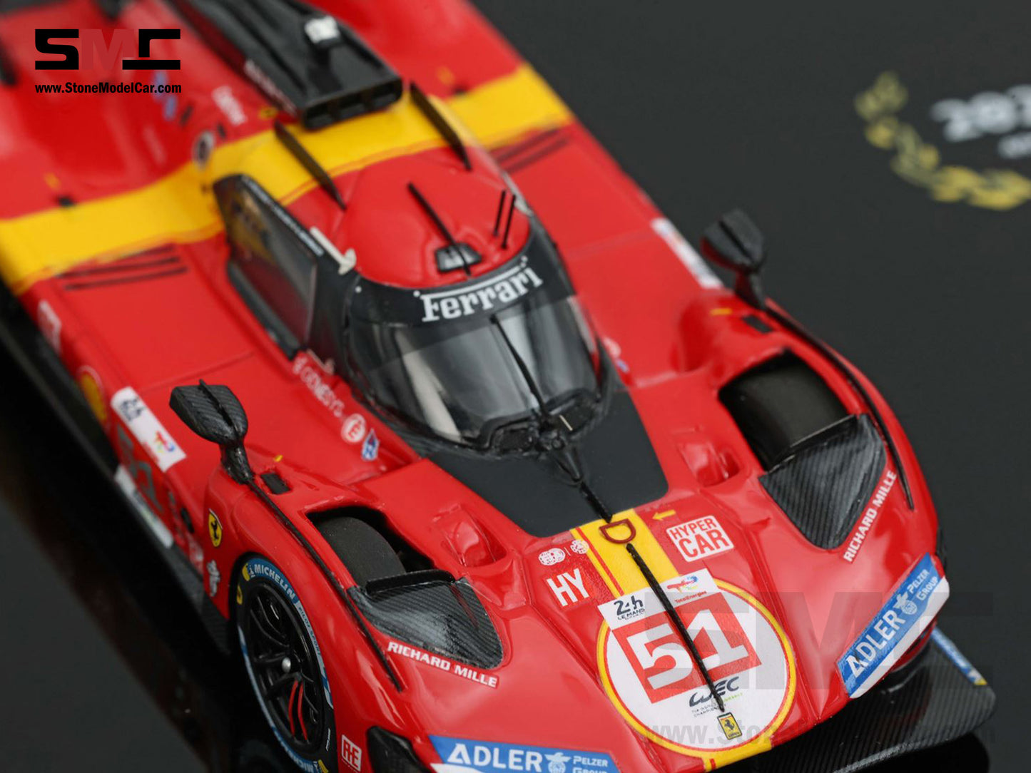 Ferrari 499P AF CORSE #51 2023 #50 2024 Winner 24H Le Mans BBR 1:43 2x Car Set BBRC304FM