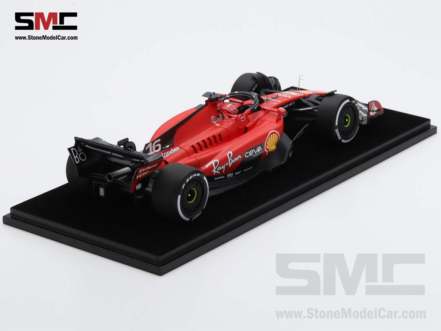 Ferrari F1 SF-23 #16 Charles Leclerc Singapore GP 2023 LookSmart 1:18 LS18F1055