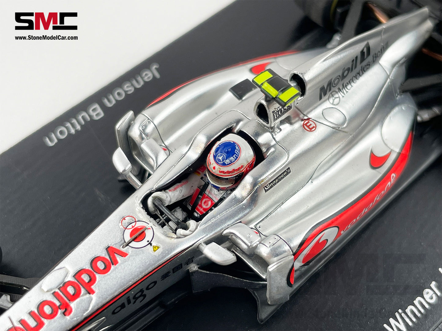 Mclaren F1 MP4/26 #4 Jenson Button Hungary GP Winner 2011 200th GP 1:43 Spark