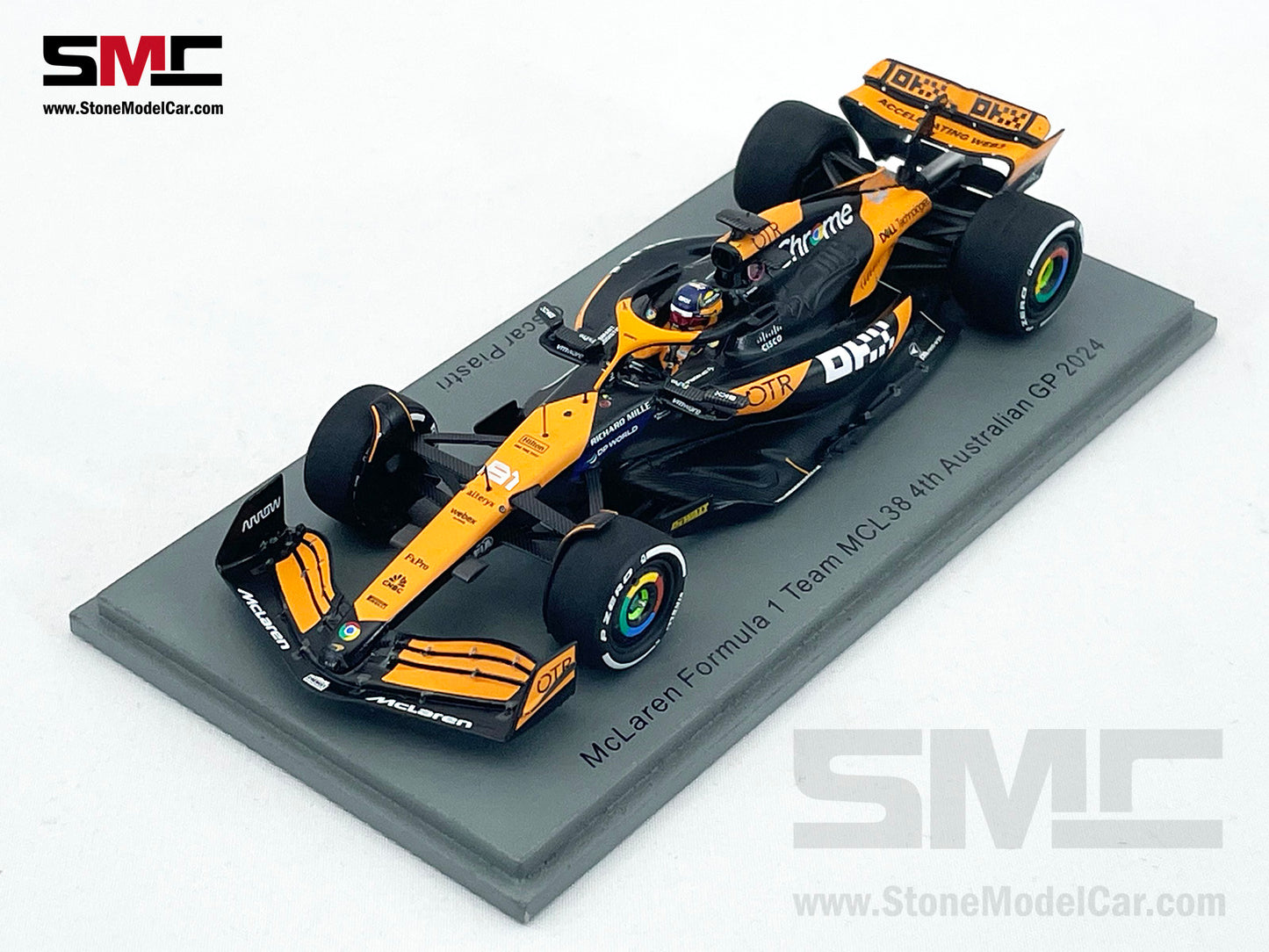 McLaren F1 MCL38 #81 Oscar Piastri Australian GP 2024 Home Race 1:43 Spark S9524