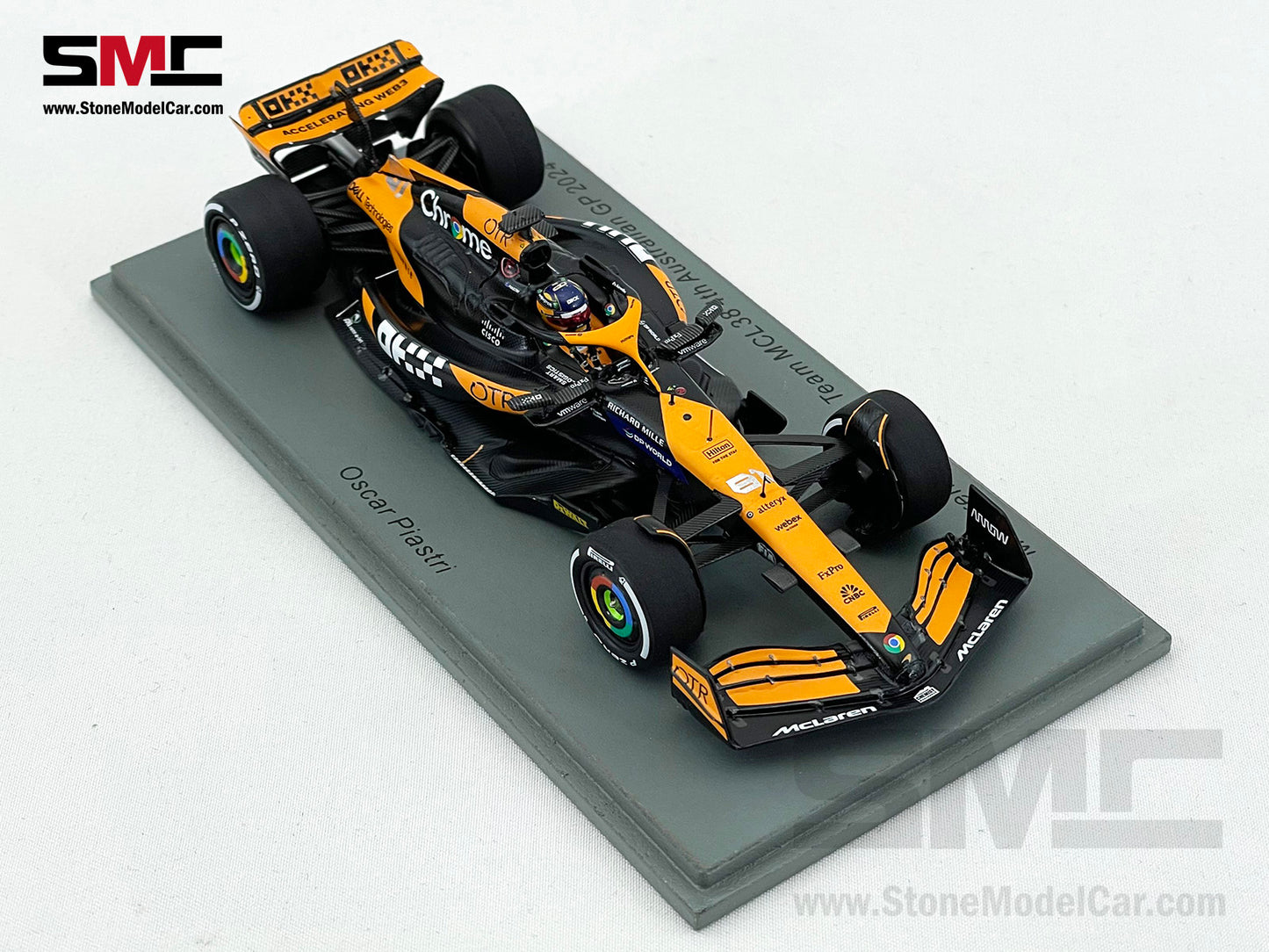 McLaren F1 MCL38 #81 Oscar Piastri Australian GP 2024 Home Race 1:43 Spark S9524