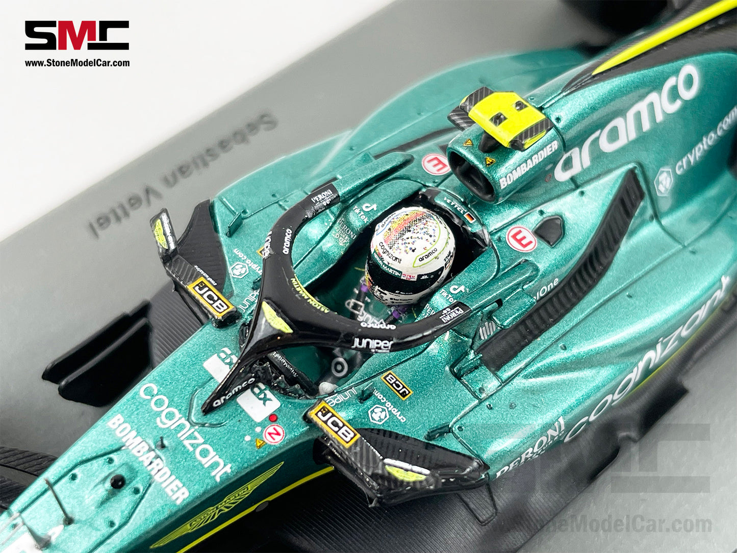 Aston Martin F1 AMR22 #5 Sebastian Vettel Abu Dhabi GP Last Race 2022 1:43 Spark