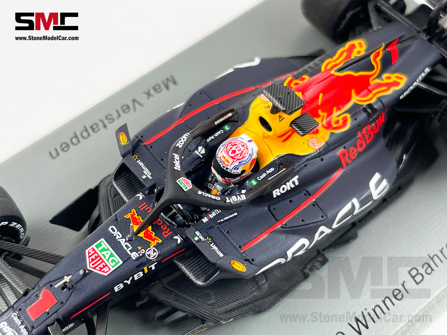 Red Bull F1 RB19 #1 Max Verstappen Bahrain GP 2023 World Champion 1:43 Spark S8569