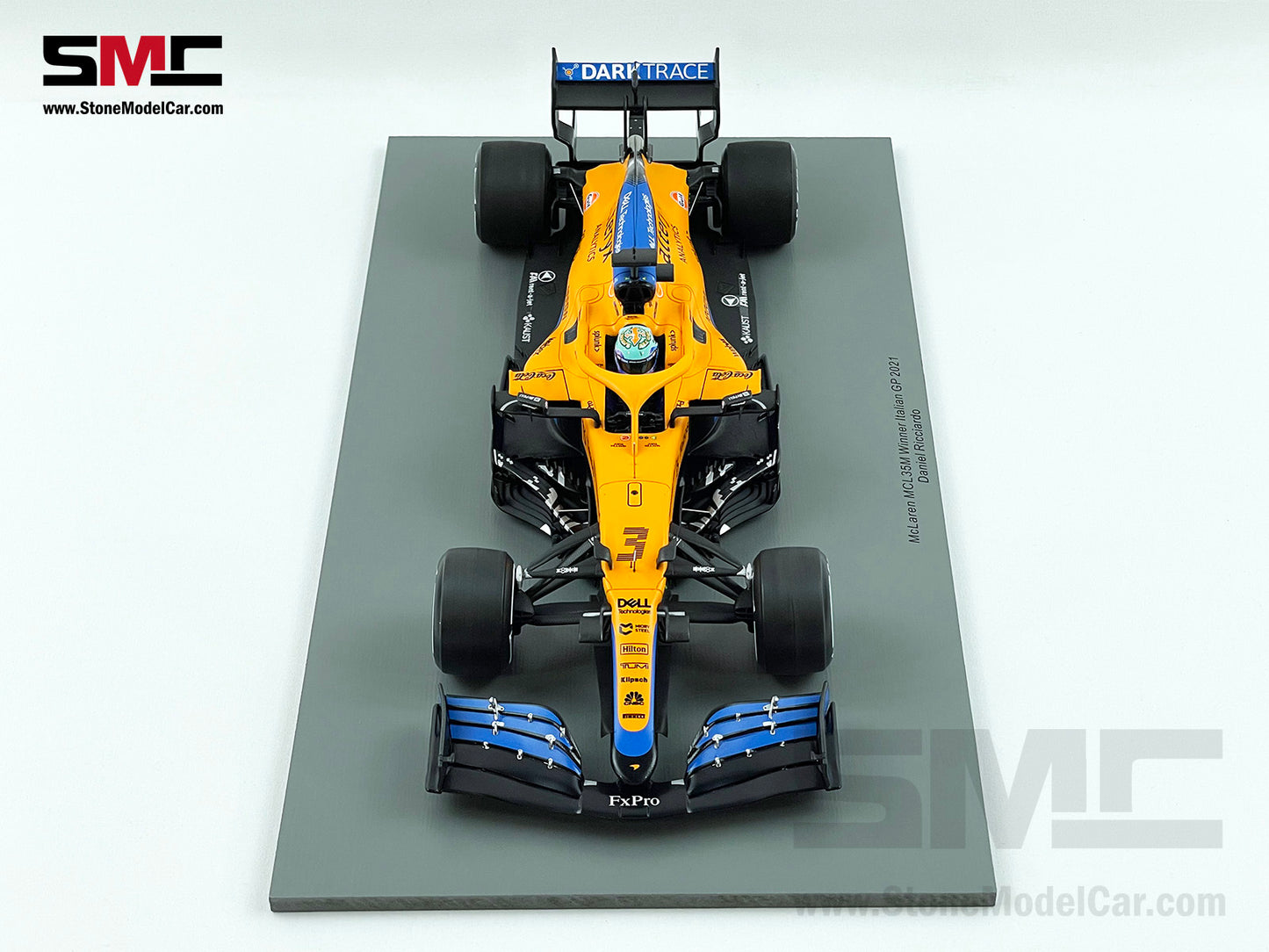 2021 Spark 1:18 Mclaren F1 MCL35M #3 Daniel Ricciardo Italy Monza Winner 18S602