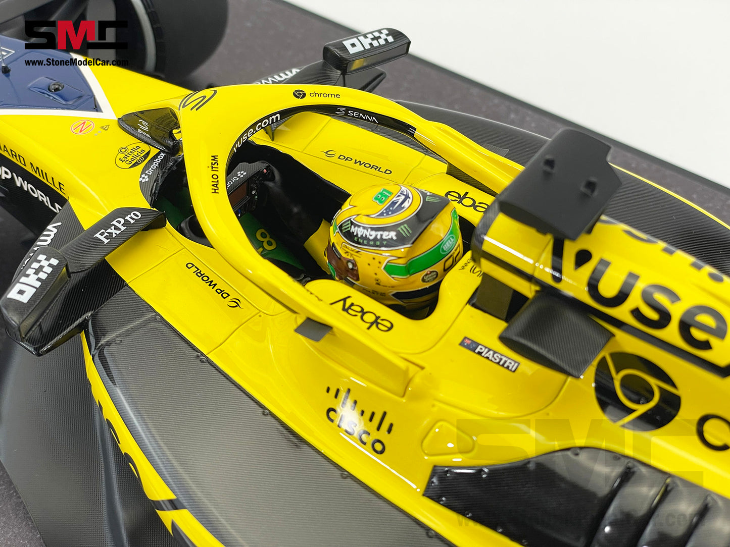 McLaren F1 MCL38 #81 Oscar Piastri 2nd Monaco GP 2024 Special Livery 1:12 MINICHAMPS