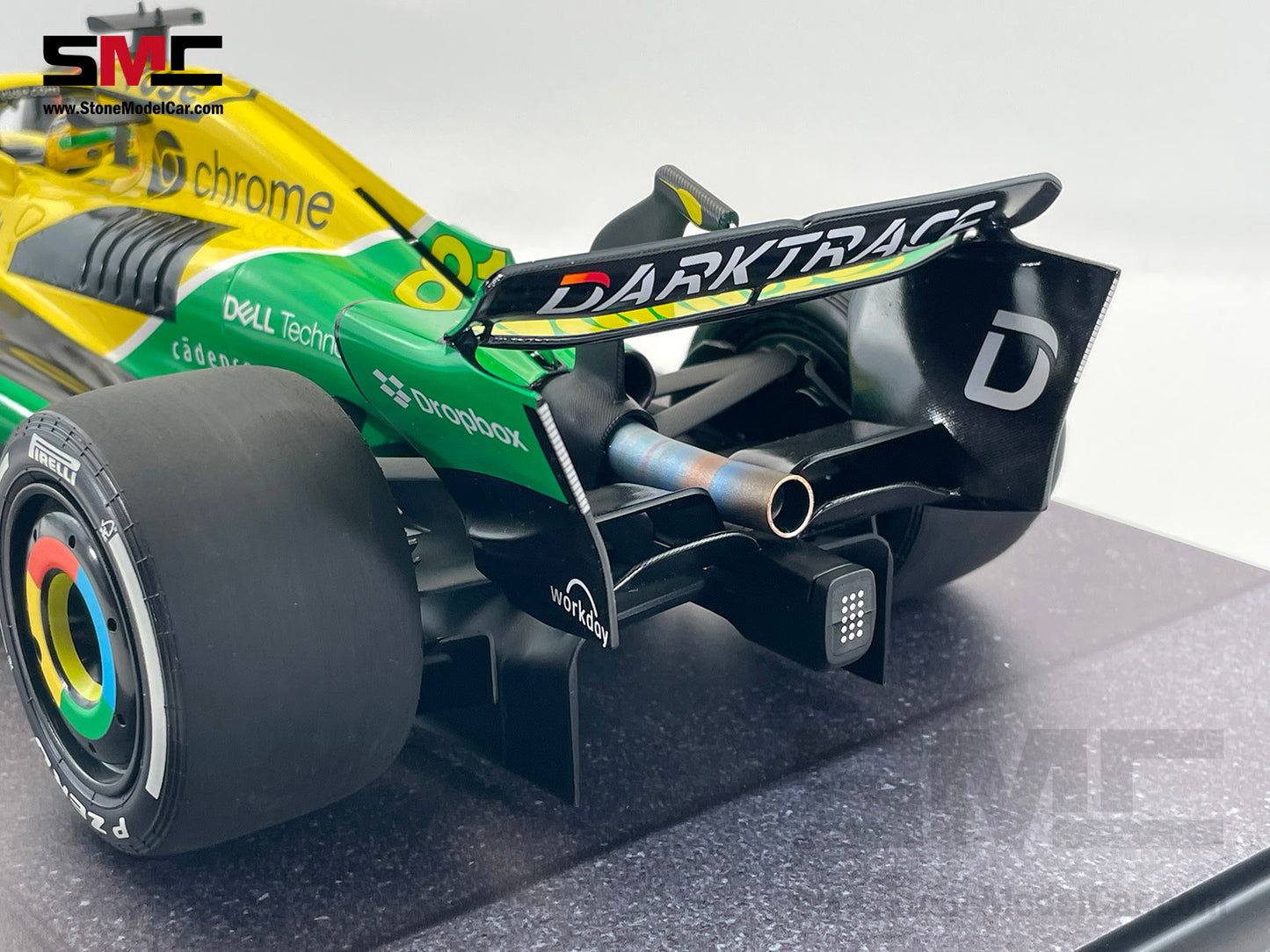 McLaren F1 MCL38 #81 Oscar Piastri 2nd Monaco GP 2024 Special Livery 1:12 MINICHAMPS