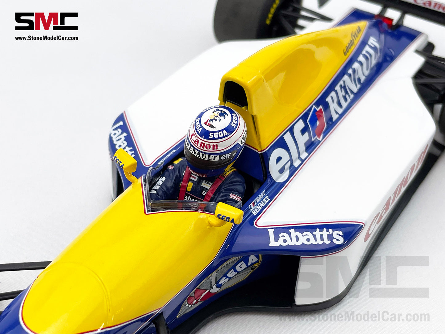 Williams F1 FW15C #2 Alain Prost 1993 World Champion 1:18 MINICHAMPS + CAMEL Decal