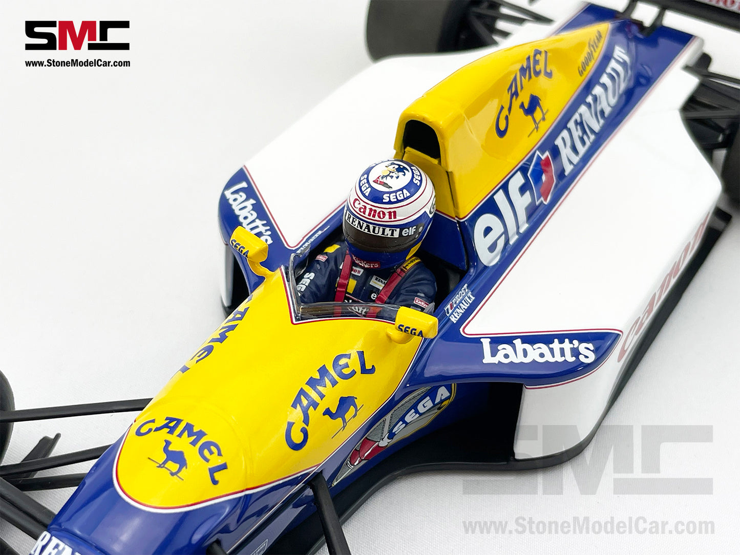 Williams F1 FW15C #2 Alain Prost 1993 World Champion 1:18 MINICHAMPS with CAMEL Decal