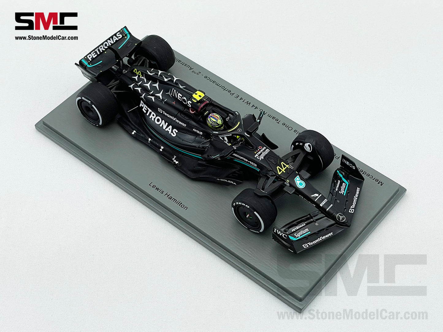 Mercedes F1 W14 #44 Lewis Hamilton 2nd Australian GP 2023 Spark 1:43 S8561