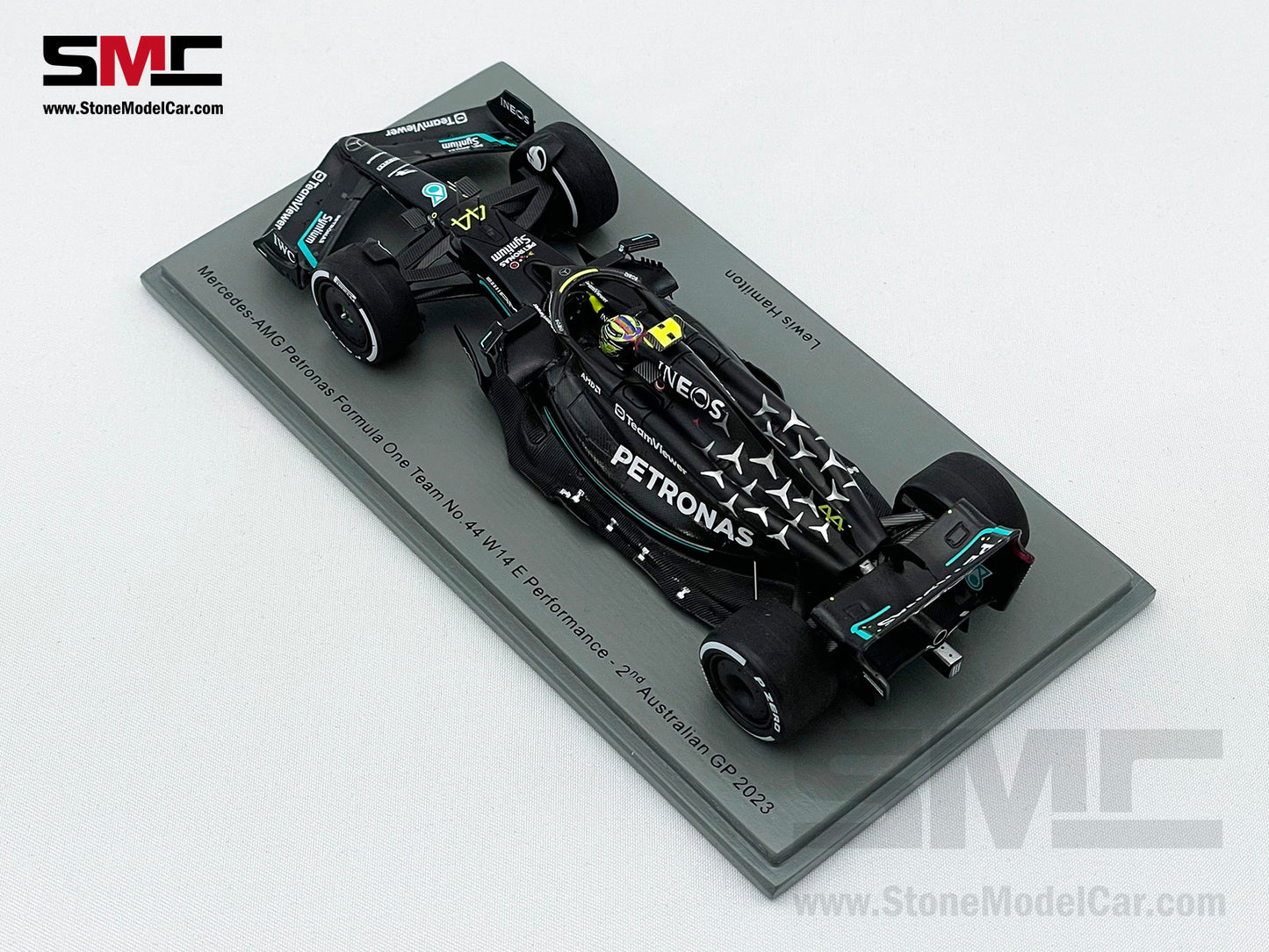 Mercedes F1 W14 #44 Lewis Hamilton 2nd Australian GP 2023 Spark 1:43 S8561