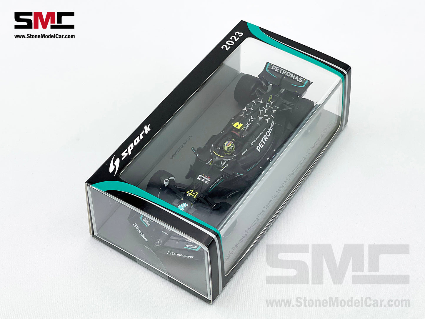 Mercedes F1 W14 #44 Lewis Hamilton 2nd Australian GP 2023 Spark 1:43 S8561