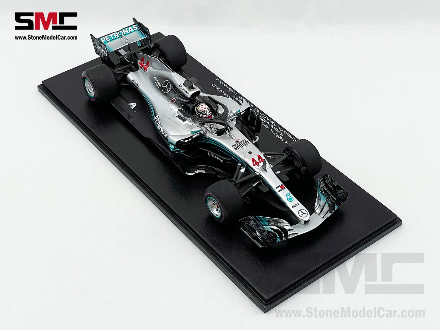 2018 5x World Champion Mercedes F1 W09 #44 Lewis Hamilton Mexico GP 1:18 Spark