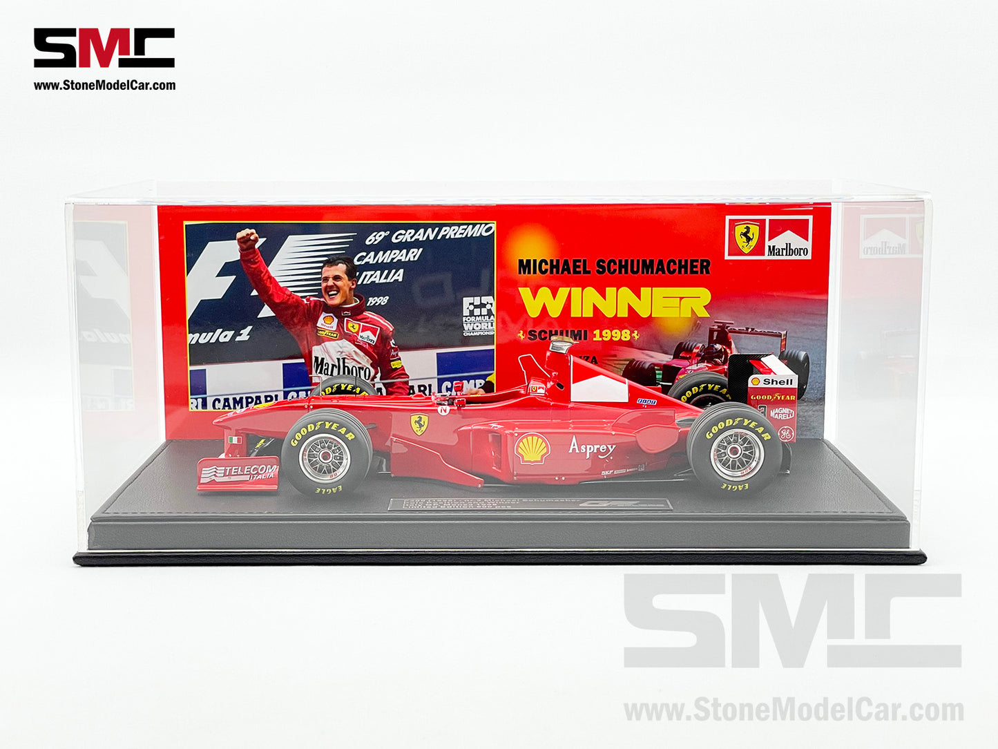 Ferrari F1 F300 #3 Michael Schumacher Italy Monza GP Winner 1998 1:18 GP REPLICAS + Decal
