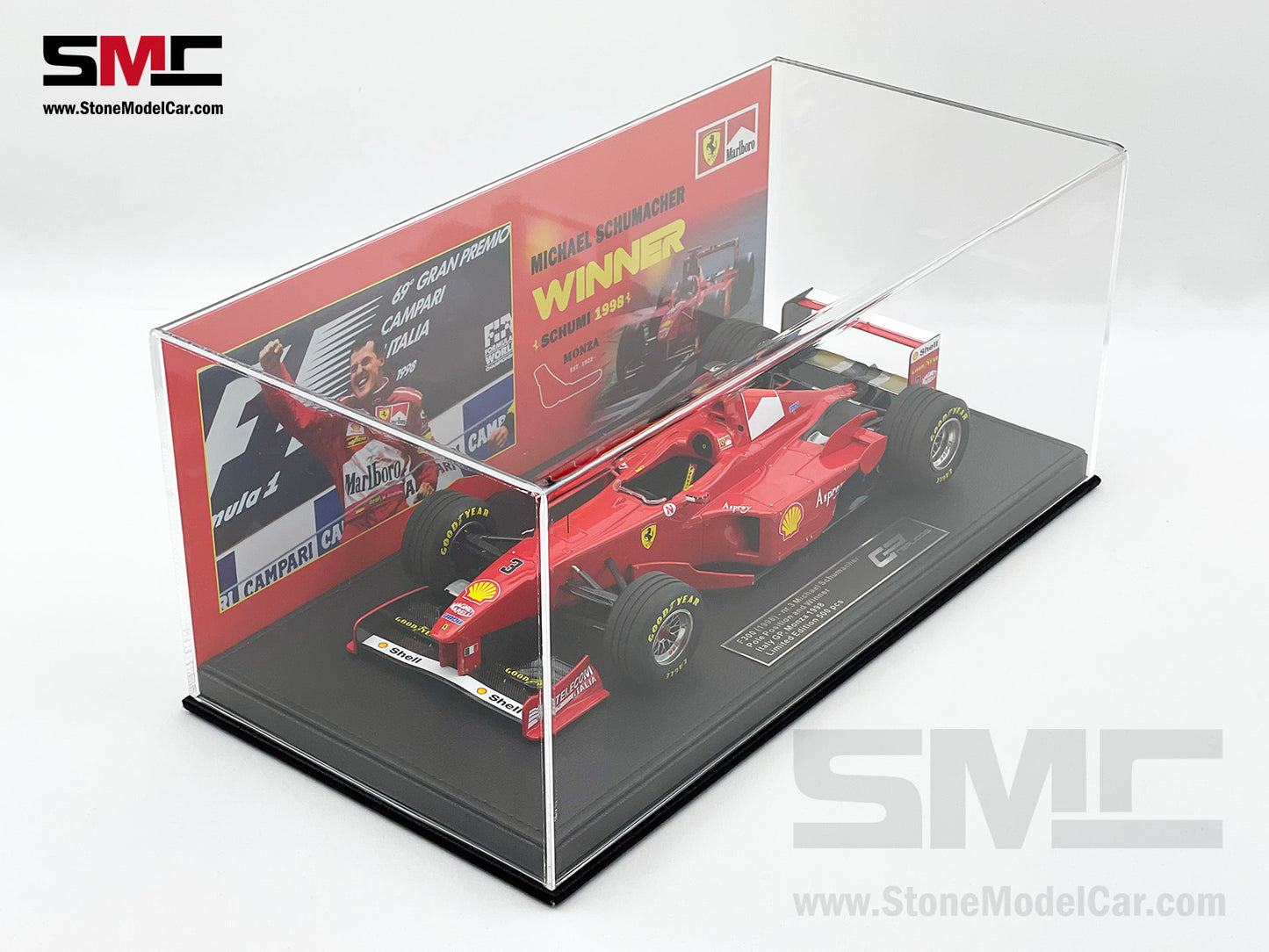 Ferrari F1 F300 #3 Michael Schumacher Italy Monza GP Winner 1998 1:18 GP REPLICAS + Decal