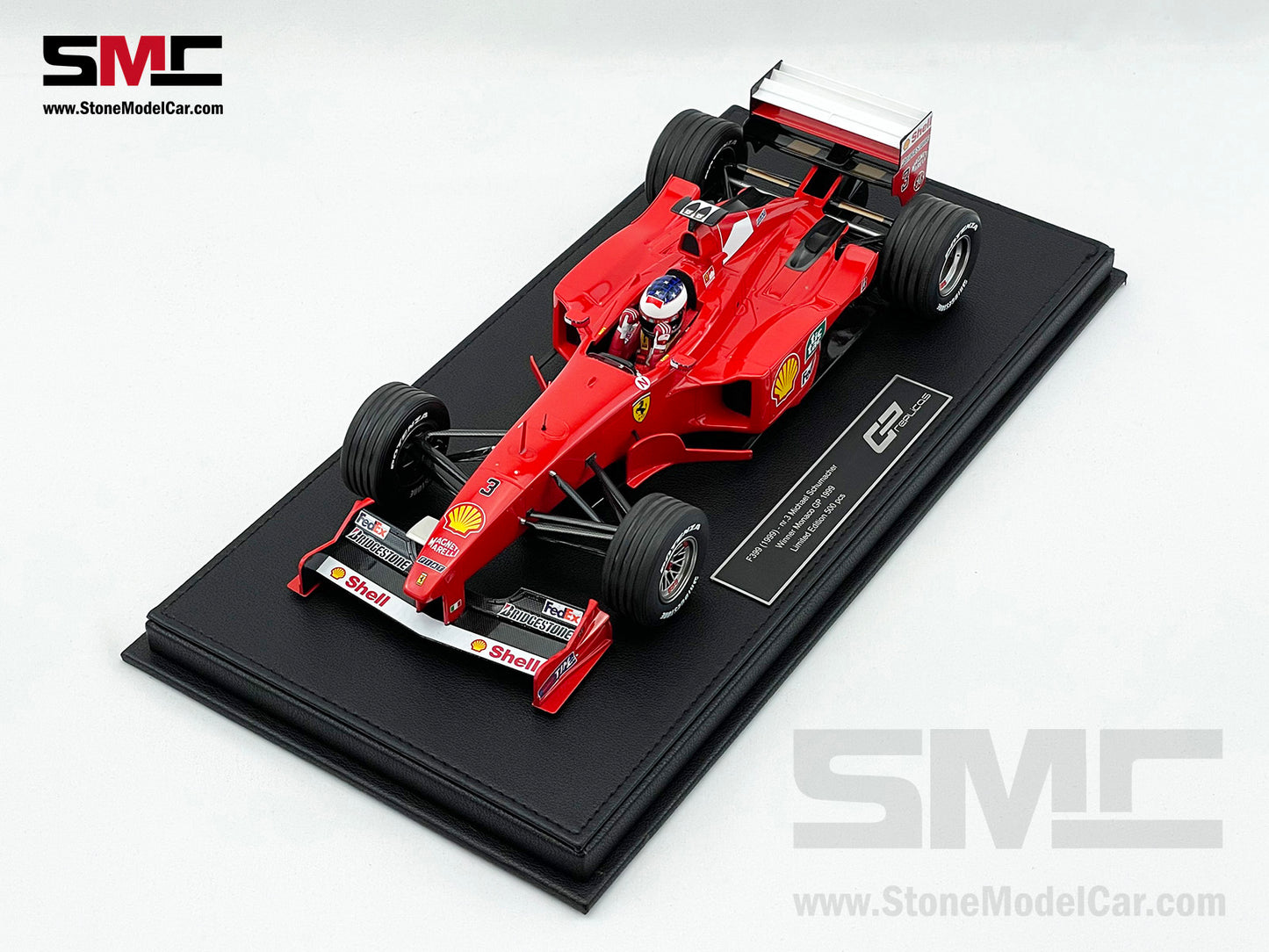 Ferrari F1 F399 #3 Michael Schumacher Monaco GP Winner 1999 1:18 GP REPLICAS with Driver + Decal