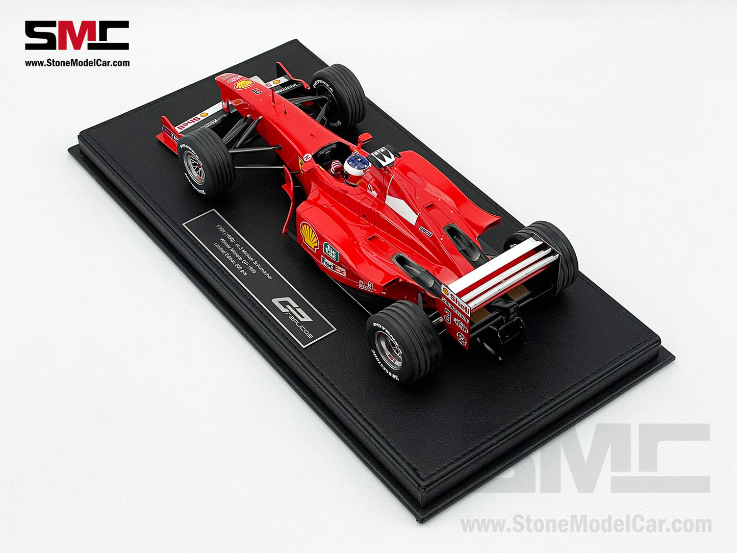 Ferrari F1 F399 #3 Michael Schumacher Monaco GP Winner 1999 1:18 GP REPLICAS with Driver + Decal