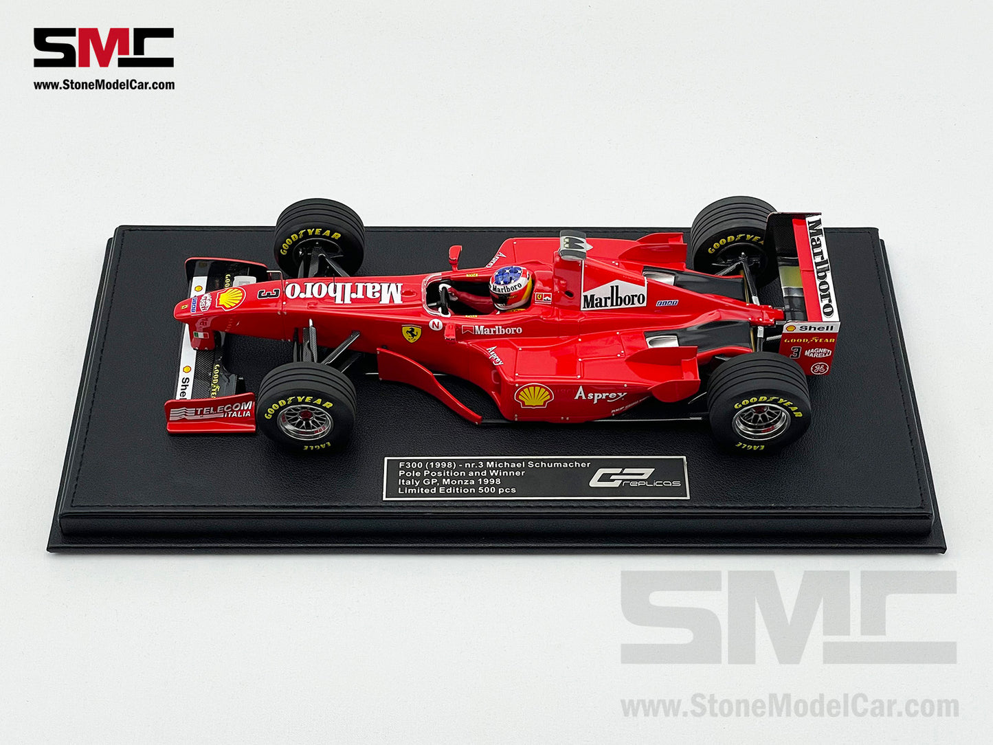 Ferrari F1 F300 #3 Michael Schumacher Italy Monza Winner 1998 1:18 GP REPLICAS with Driver and Decal