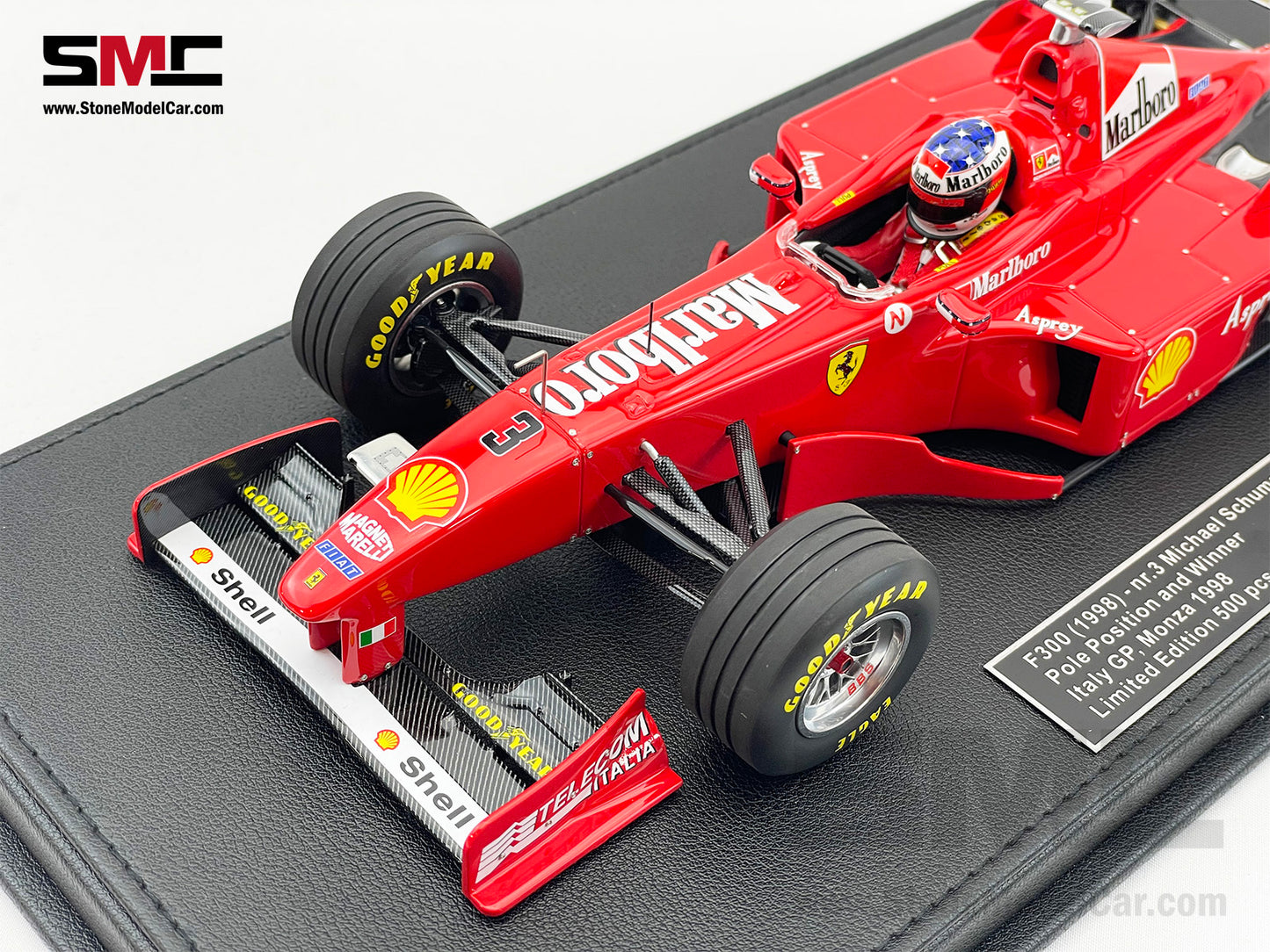 Ferrari F1 F300 #3 Michael Schumacher Italy Monza Winner 1998 1:18 GP REPLICAS with Driver and Decal