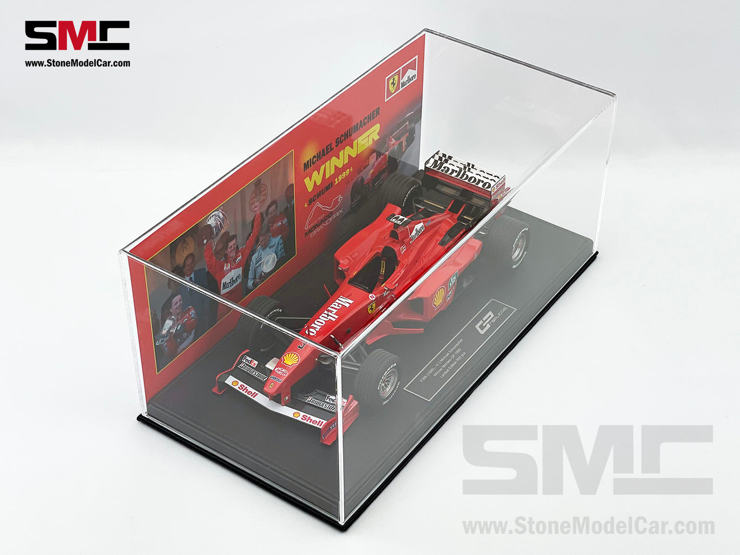 Ferrari F1 F399 #3 Michael Schumacher Monaco GP Winner 1999 1:18 GP REPLICAS with Decal