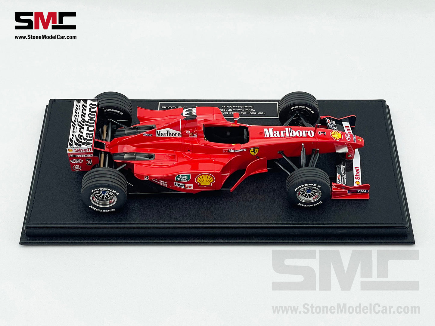 Ferrari F1 F399 #3 Michael Schumacher Monaco GP Winner 1999 1:18 GP REPLICAS with Decal