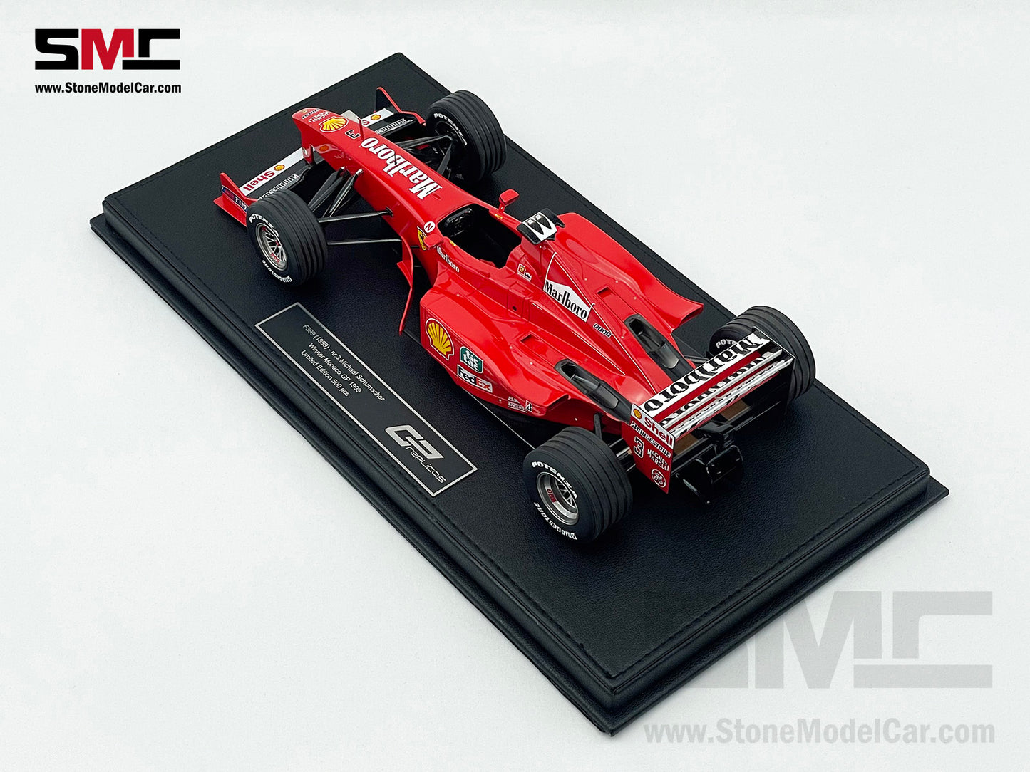 Ferrari F1 F399 #3 Michael Schumacher Monaco GP Winner 1999 1:18 GP REPLICAS with Decal