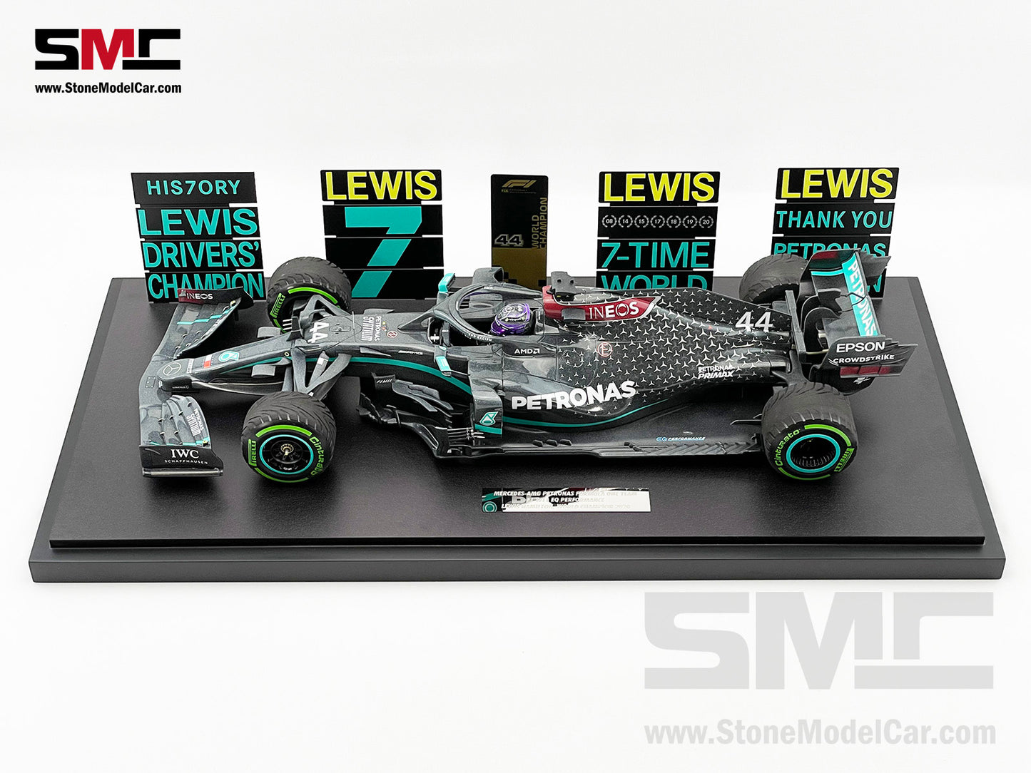2020 7x World Champion Mercedes F1 W11 #44 Lewis Hamilton Turkey GP 1:12 MINICHAMPS