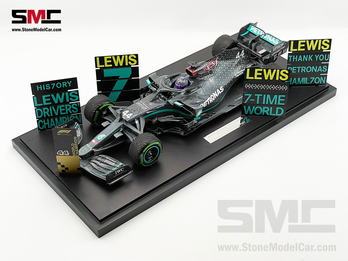 2020 7x World Champion Mercedes F1 W11 #44 Lewis Hamilton Turkey GP 1:12 MINICHAMPS