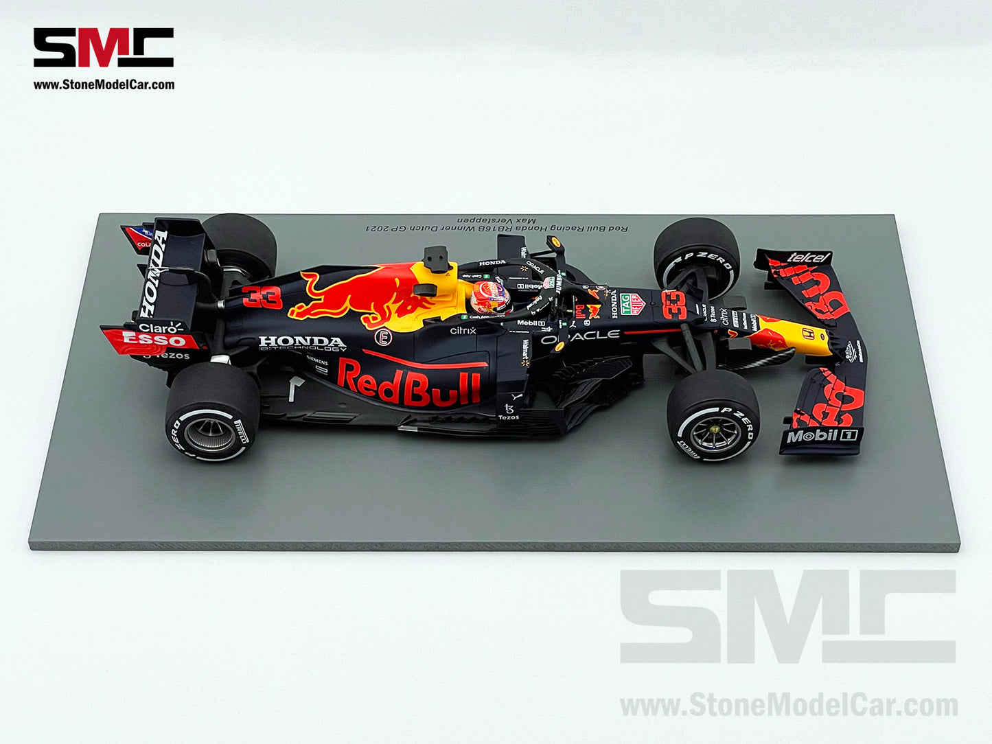 2021 Spark 1:18 Red Bull F1 RB16B #33 Max Verstappen Dutch GP World Champion
