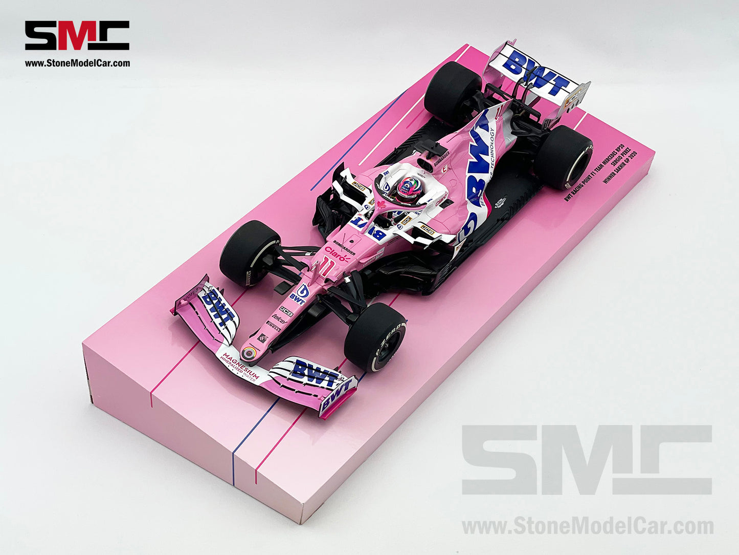 BWT Racing Point F1 RP20 #11 Sergio Perez Sakhir 2020 1st Career Win 1:18 MINICHAMPS