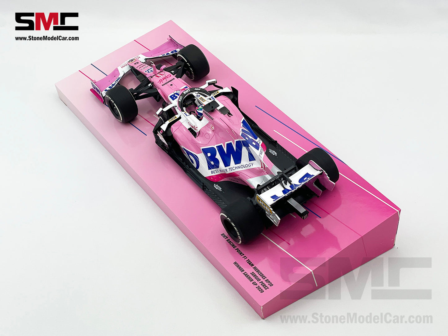 BWT Racing Point F1 RP20 #11 Sergio Perez Sakhir 2020 1st Career Win 1:18 MINICHAMPS