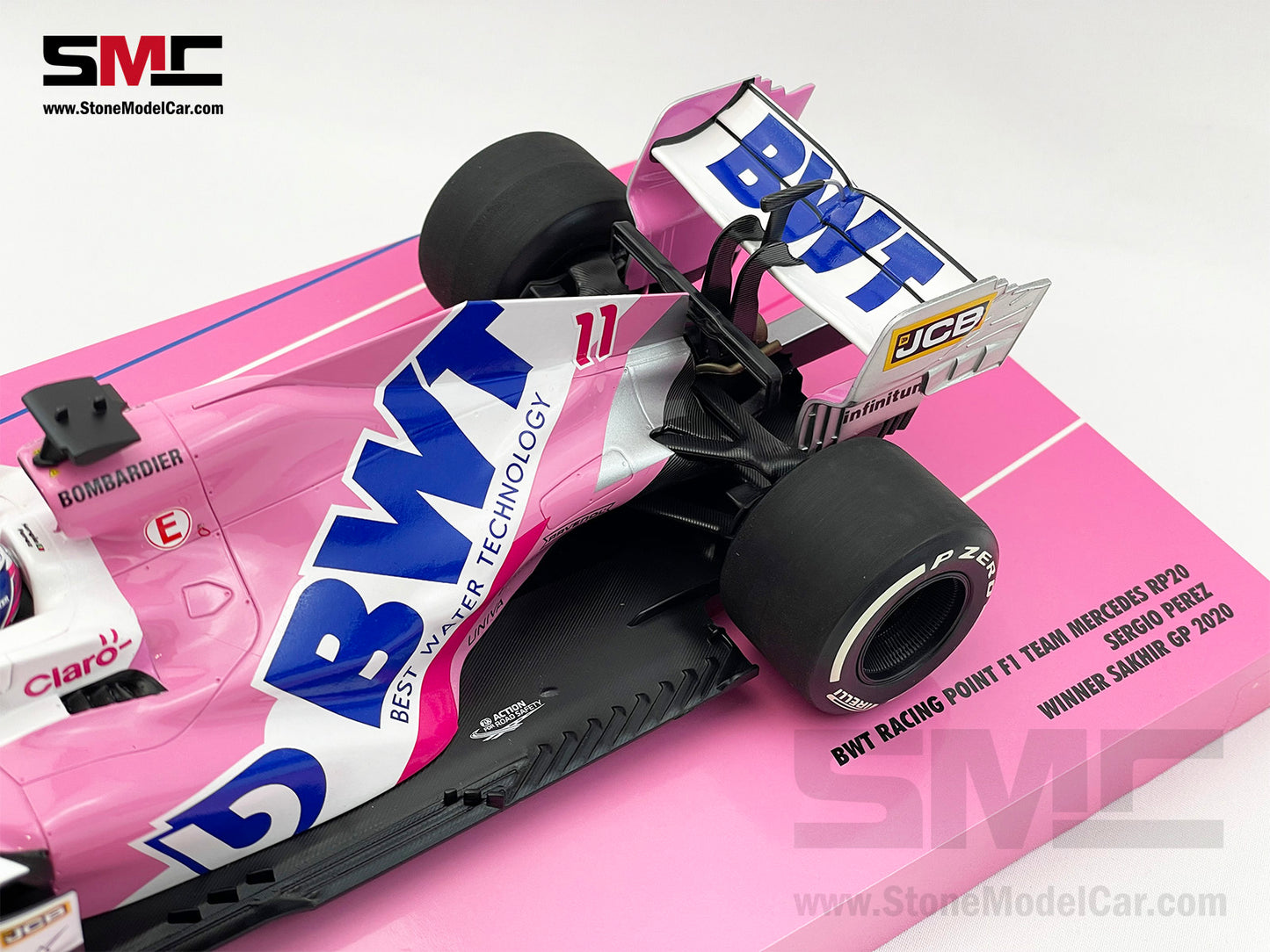 BWT Racing Point F1 RP20 #11 Sergio Perez Sakhir 2020 1st Career Win 1:18 MINICHAMPS